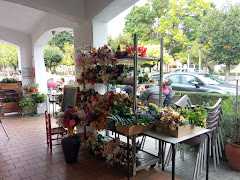 Flors i cafe. Les Voltes